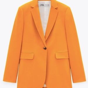 Zara Fitted Blazer with Pockets